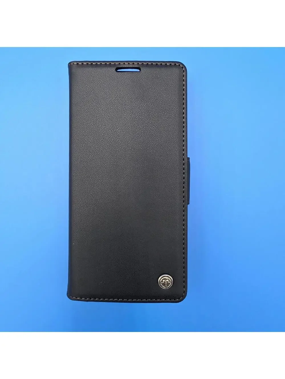 Samsung galaxy s24/25 CaseMe Black Leather Wallet Phone Case for Smartphone